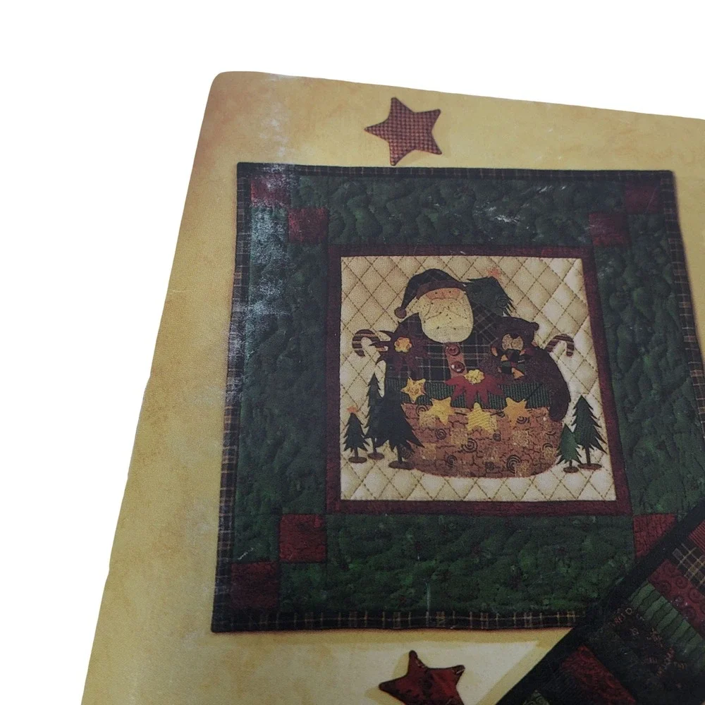 Debbie Mumm Christmas Baskets Quilt Pattern Book 1998 Holiday Folk Art BK-16